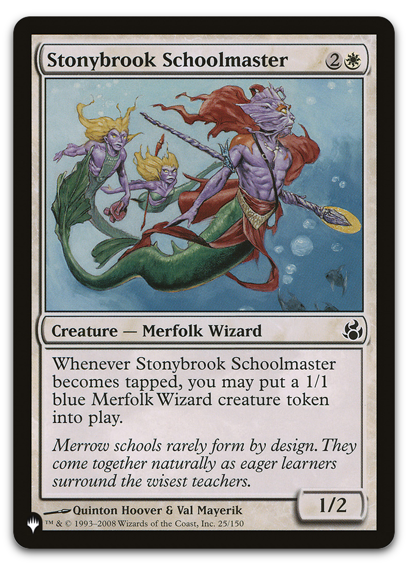 Stonybrook Schoolmaster (The List Reprints)