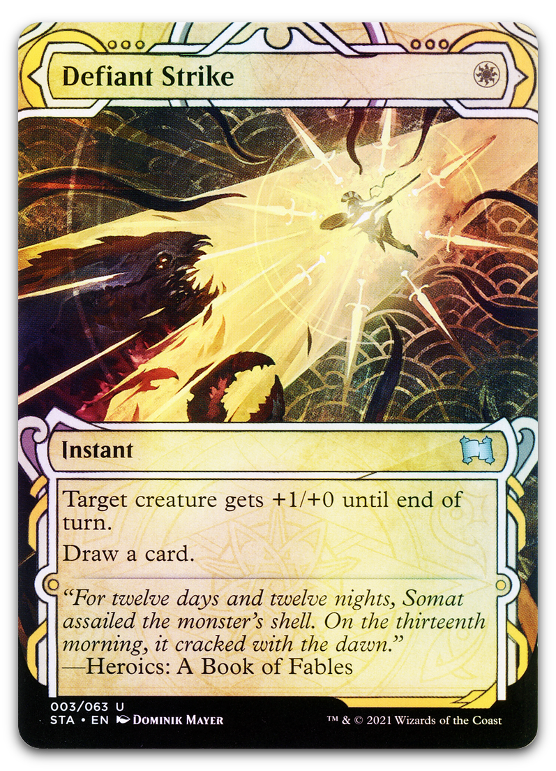 Defiant Strike (Strixhaven: Mystical Archives)