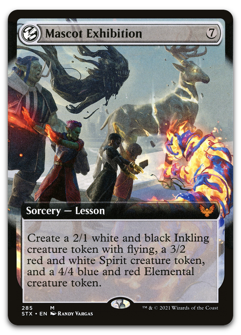 Mascot Exhibition (Extended Art) (Strixhaven: School of Mages)