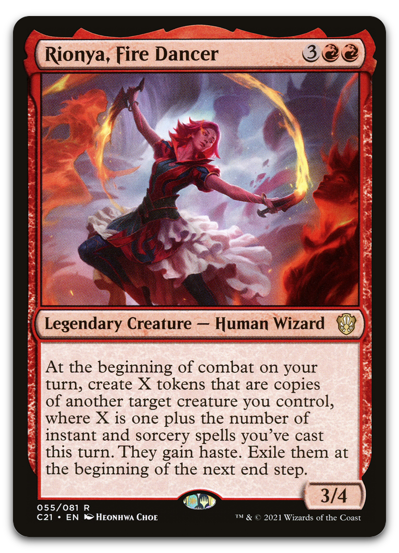 Rionya, Fire Dancer (Commander 2021)