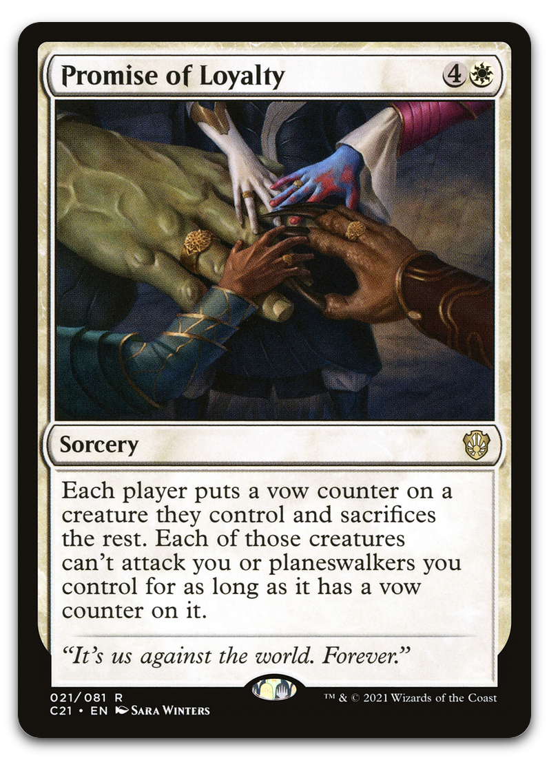Promise of Loyalty (Commander 2021)