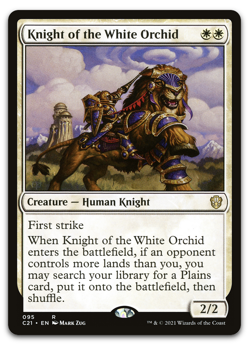 Knight of the White Orchid (Commander 2021)