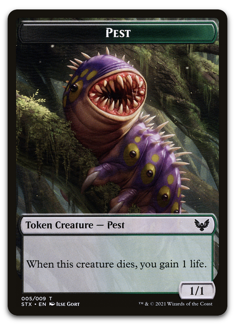 Pest Token (Strixhaven: School of Mages)