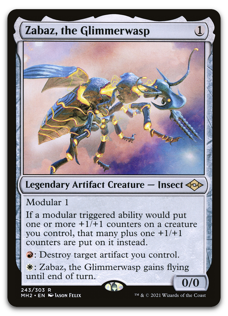 Zabaz, the Glimmerwasp (Modern Horizons 2)