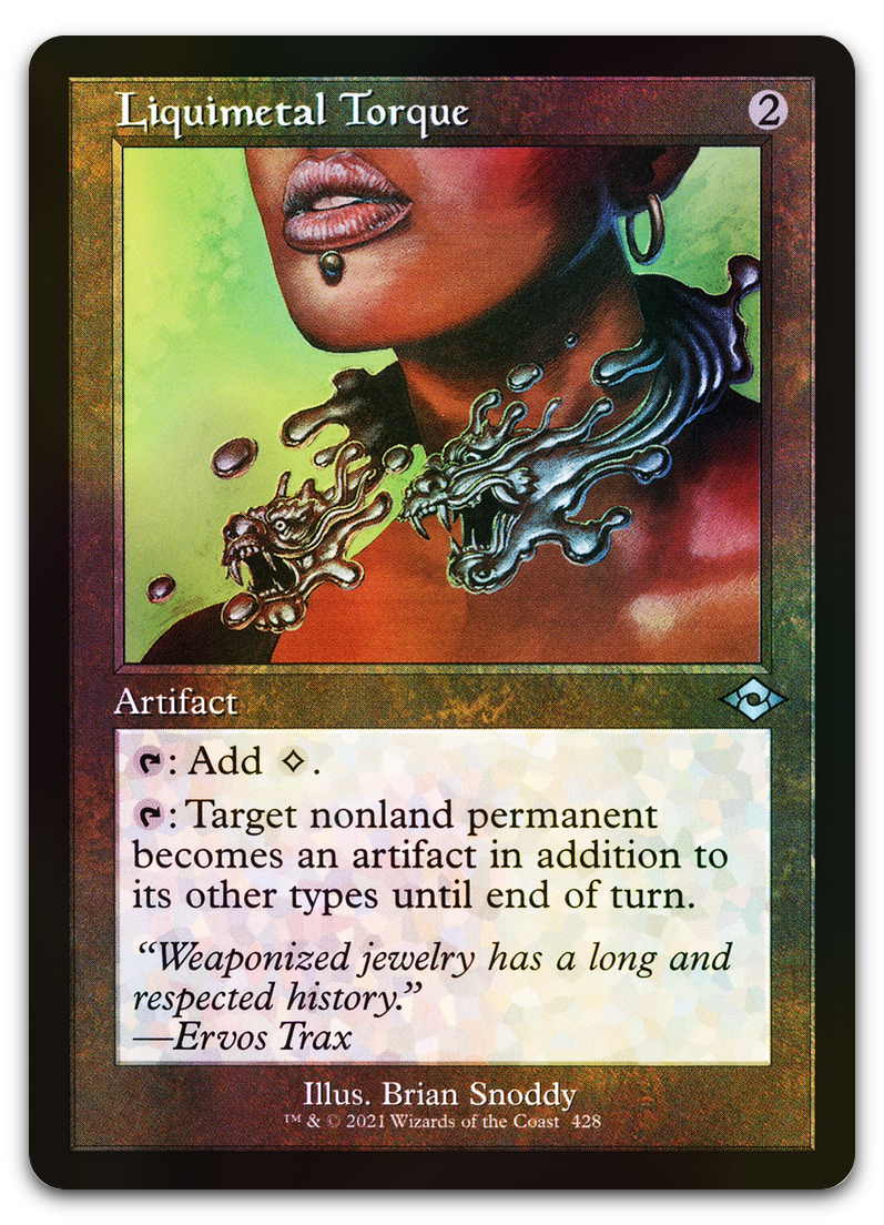 Liquimetal Torque (Retro Frame) (Modern Horizons 2)