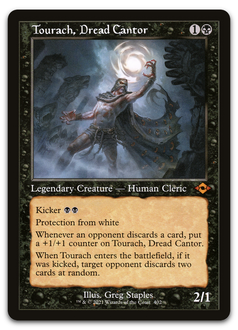 Tourach, Dread Cantor (Retro Frame) (Modern Horizons 2)