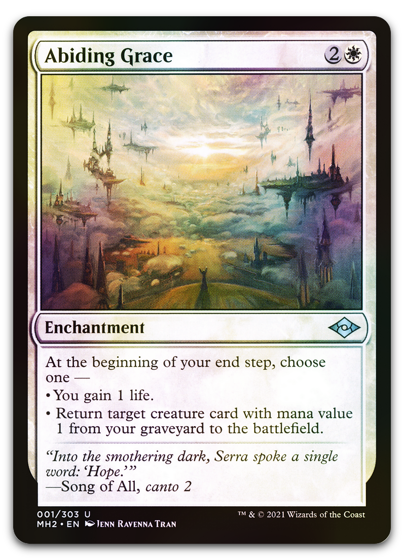 mtg modern horizons card price list Abiding Grace (Modern Horizons 2) – Cardsurfer Games