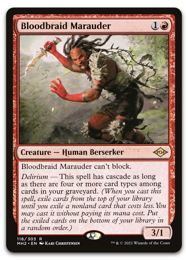 Bloodbraid Marauder (Modern Horizons 2)