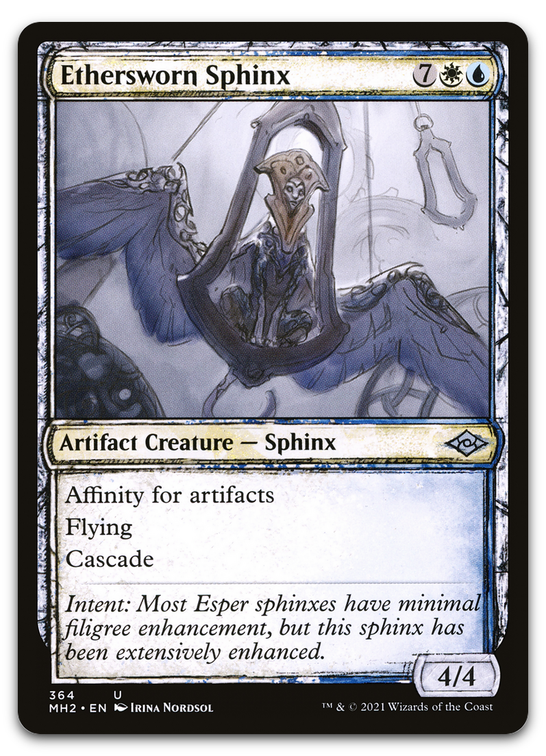 Ethersworn Sphinx (Showcase) (Modern Horizons 2)