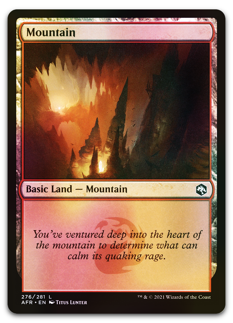 Mountain (276) (Adventures in the Forgotten Realms)