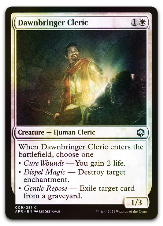 Dawnbringer Cleric (Adventures in the Forgotten Realms)