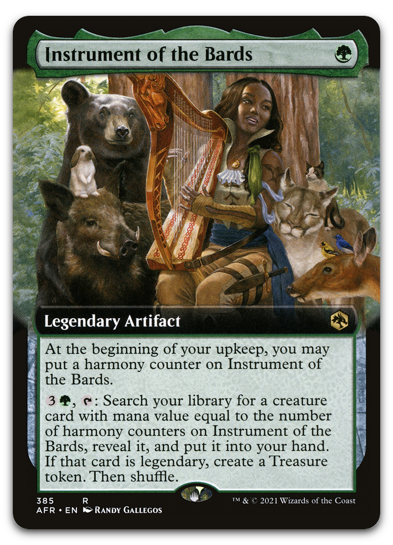 Instrument of the Bards (Extended Art) (Adventures in the Forgotten Realms)