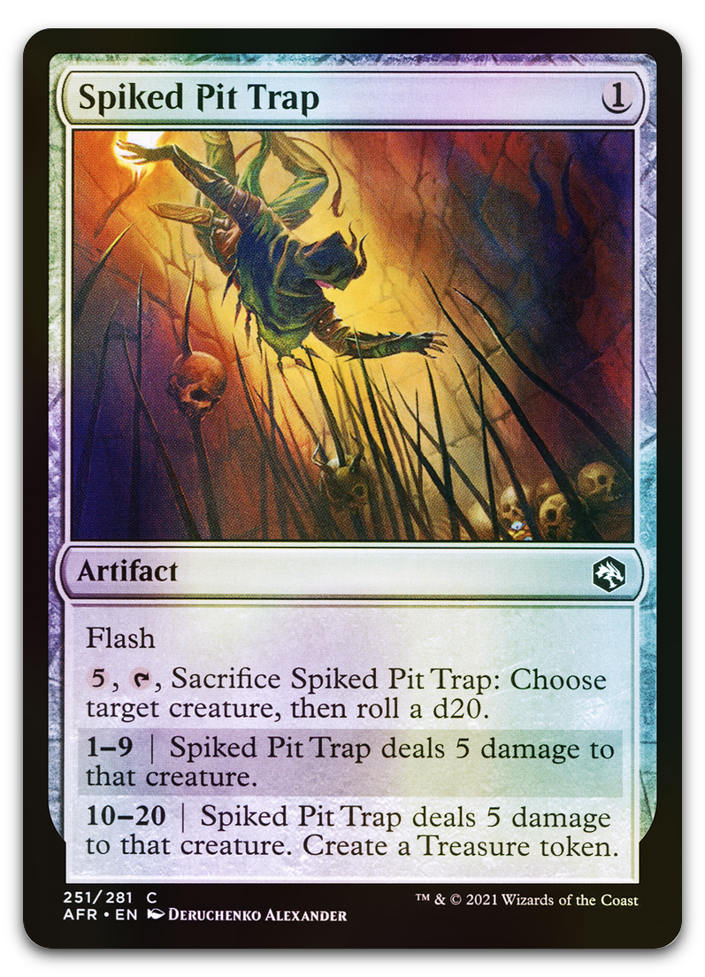 Spiked Pit Trap (Adventures in the Forgotten Realms)
