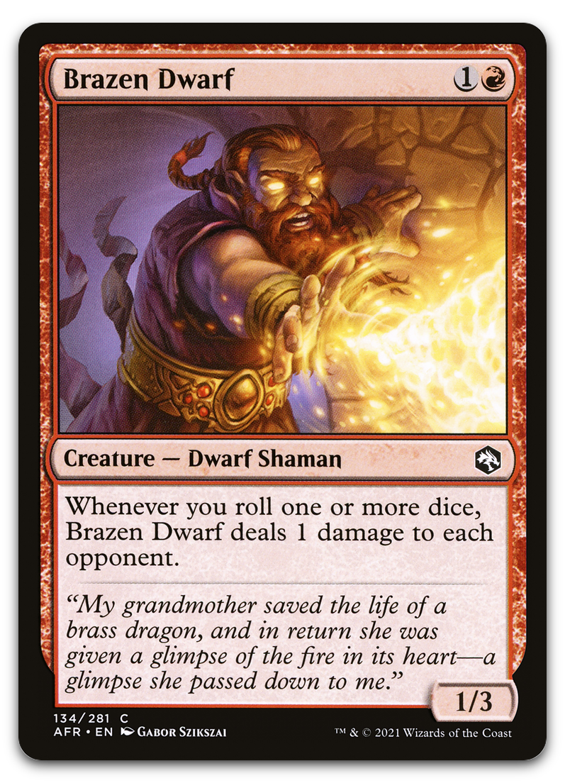 Brazen Dwarf (Adventures in the Forgotten Realms)