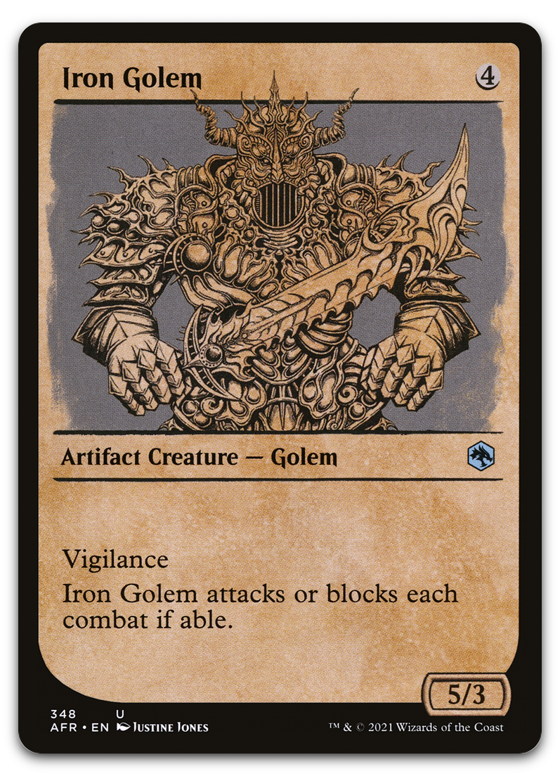 Iron Golem (Showcase) (Adventures in the Forgotten Realms)