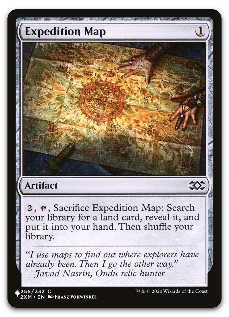 Expedition Map (The List Reprints)