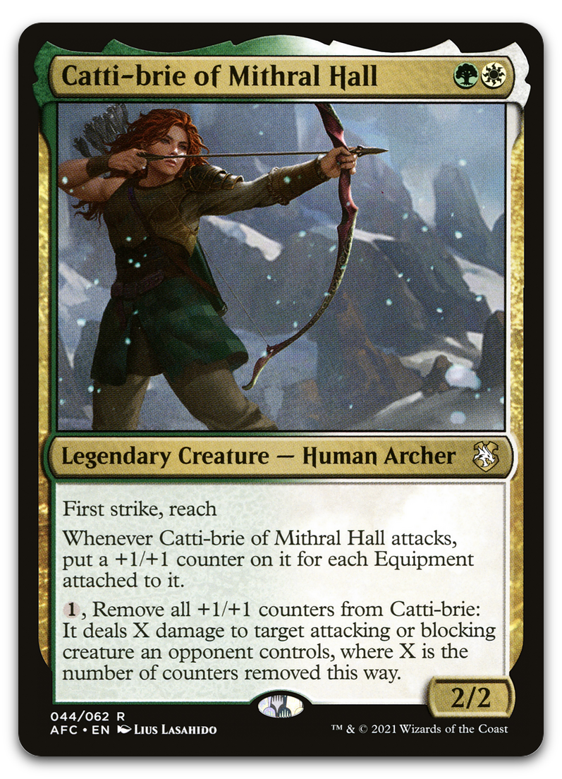 Catti-brie of Mithral Hall (Commander: Adventures in the Forgotten Realms)