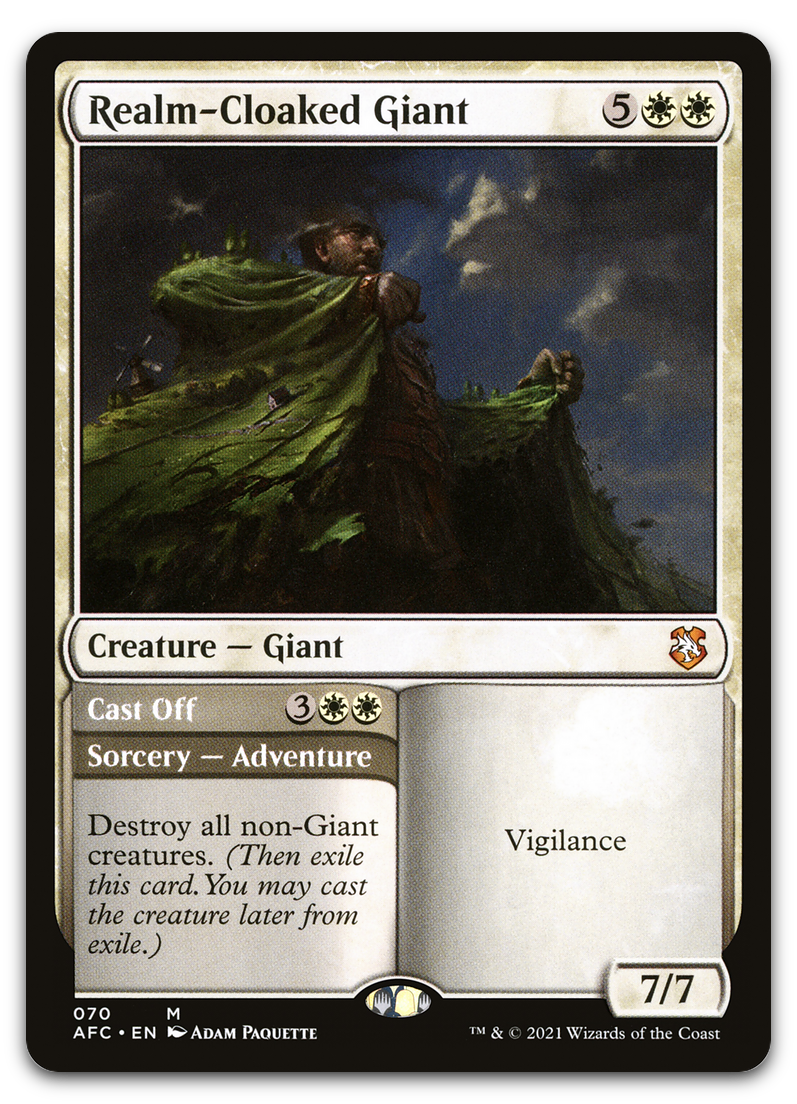 Realm-Cloaked Giant (Commander: Adventures in the Forgotten Realms)