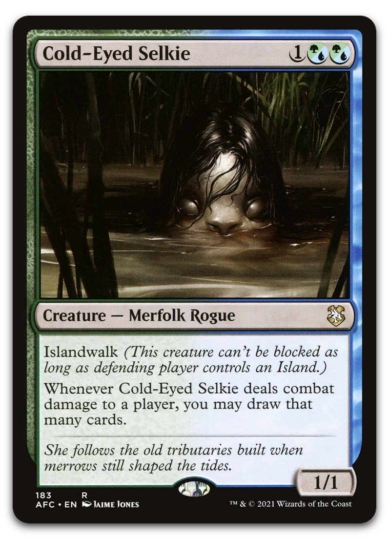 Cold-Eyed Selkie (Commander: Adventures in the Forgotten Realms)