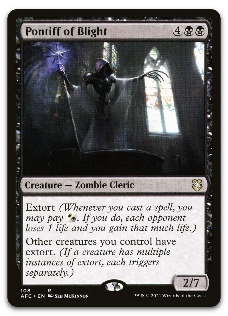 Pontiff of Blight (Commander: Adventures in the Forgotten Realms)