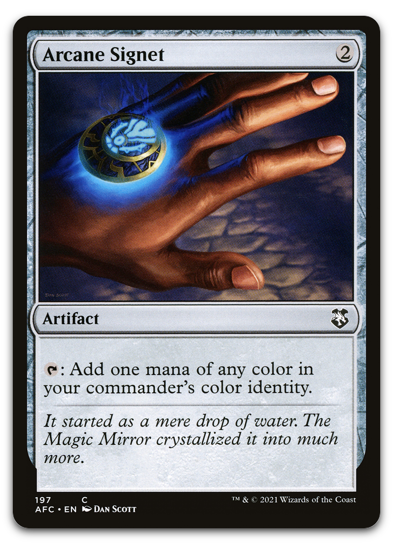 Arcane Signet (Commander: Adventures in the Forgotten Realms)
