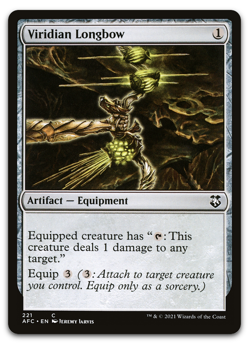 Viridian Longbow (Commander: Adventures in the Forgotten Realms)
