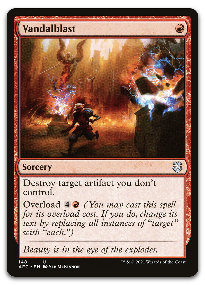 Vandalblast (Commander: Adventures in the Forgotten Realms)