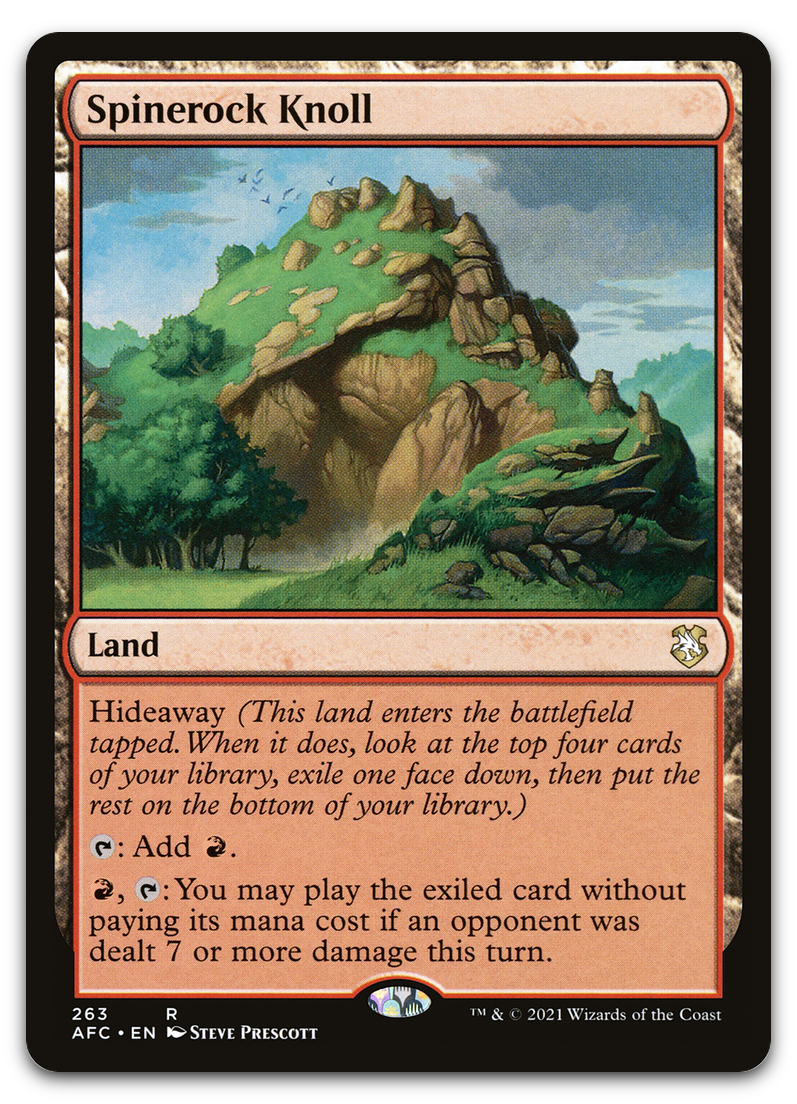 Spinerock Knoll (Commander: Adventures in the Forgotten Realms)