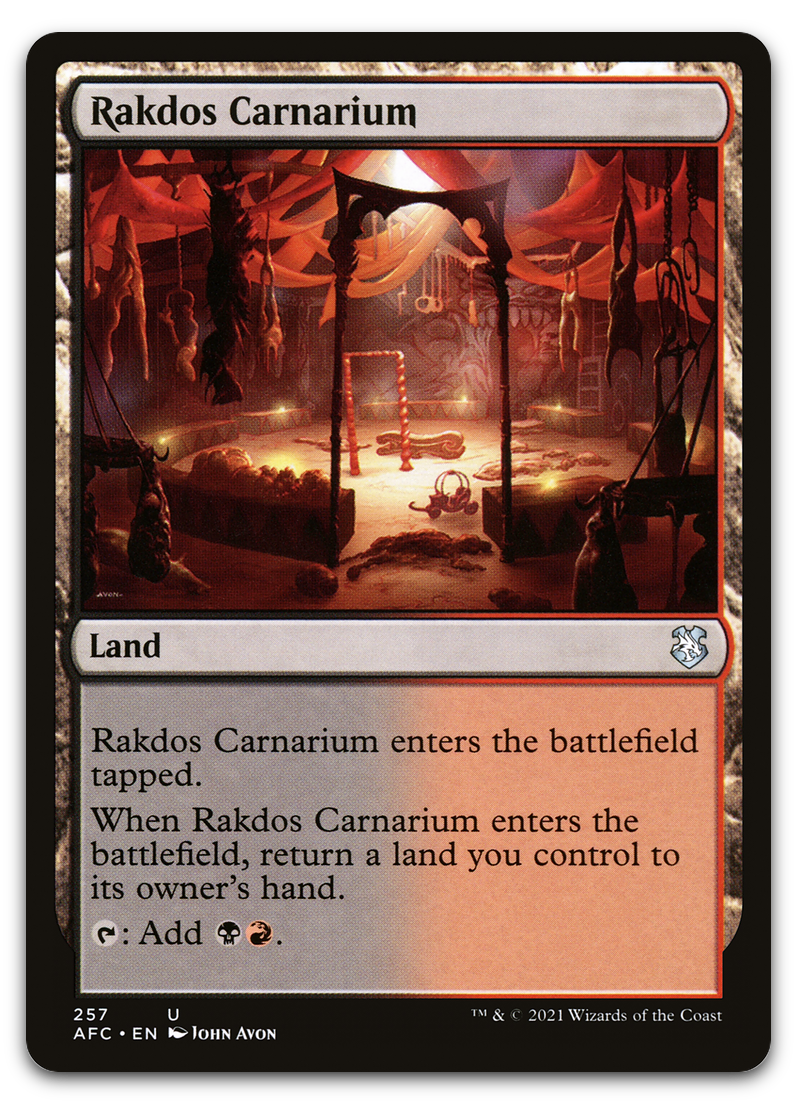 Rakdos Carnarium (Commander: Adventures in the Forgotten Realms)