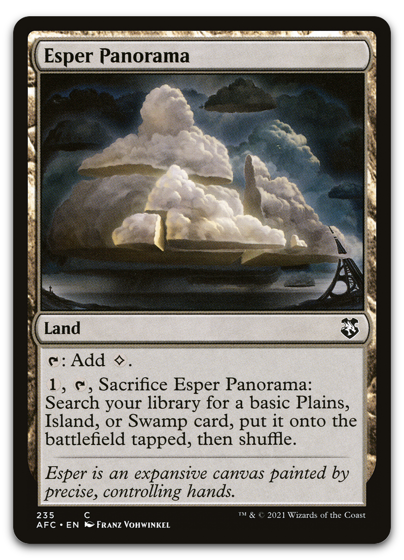 Esper Panorama (Commander: Adventures in the Forgotten Realms)