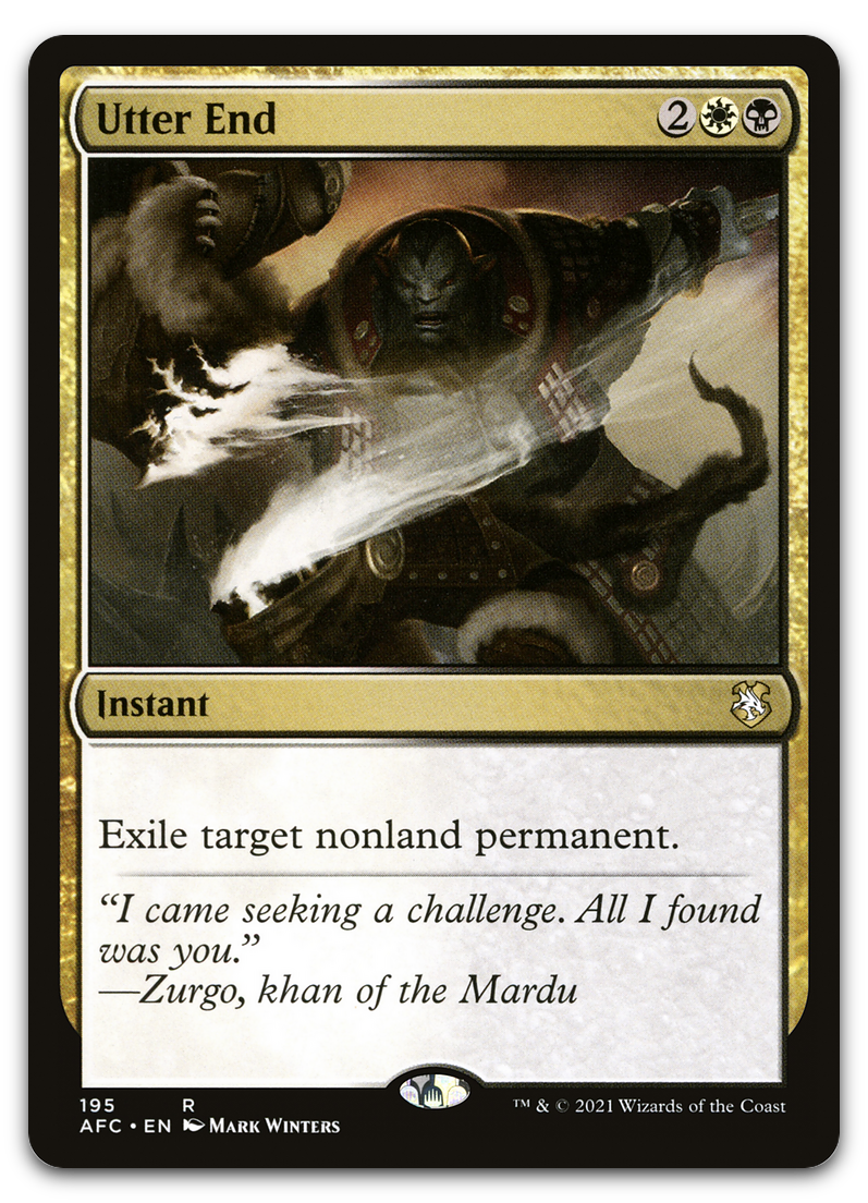 Utter End (Commander: Adventures in the Forgotten Realms)