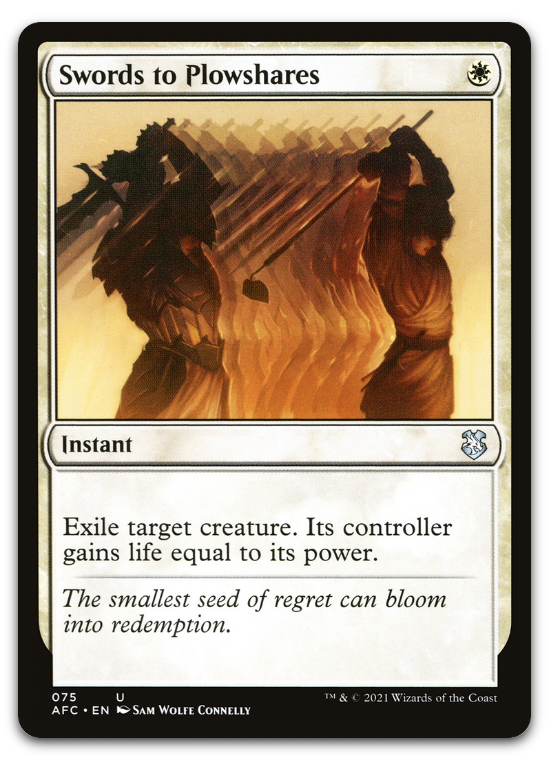 Swords to Plowshares (Commander: Adventures in the Forgotten Realms)