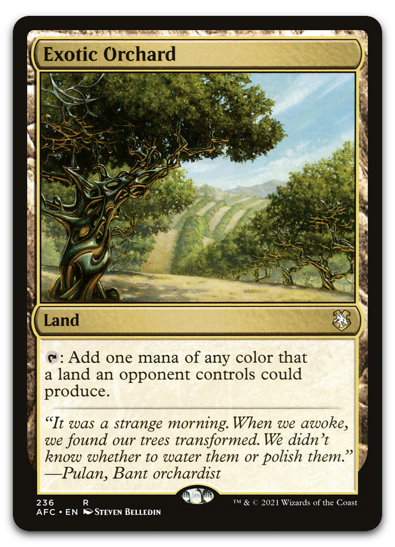 Exotic Orchard (Commander: Adventures in the Forgotten Realms)