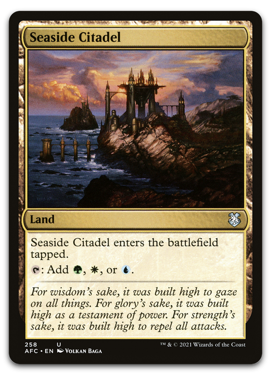 Seaside Citadel (Commander: Adventures in the Forgotten Realms)