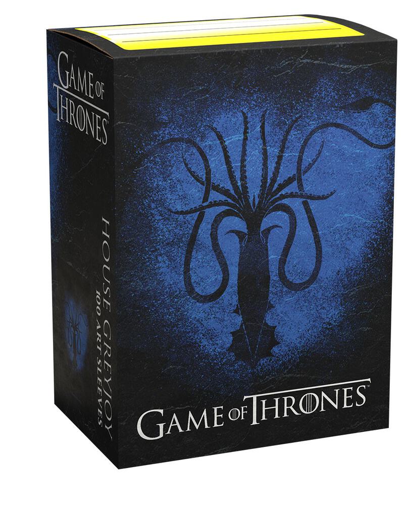 Dragon Shield Sleeves: Standard- Brushed Game of Thrones 'House Greyjoy' (100 ct.)