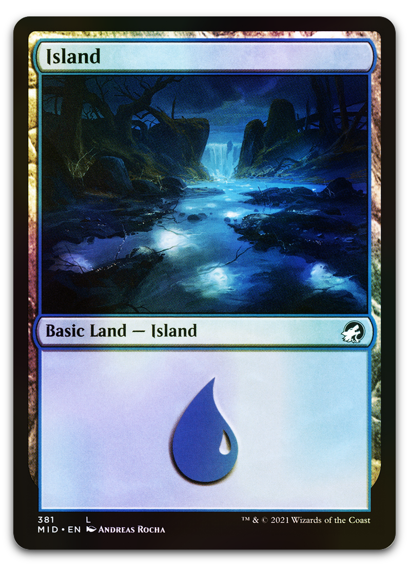 Island (381) (Innistrad: Midnight Hunt)
