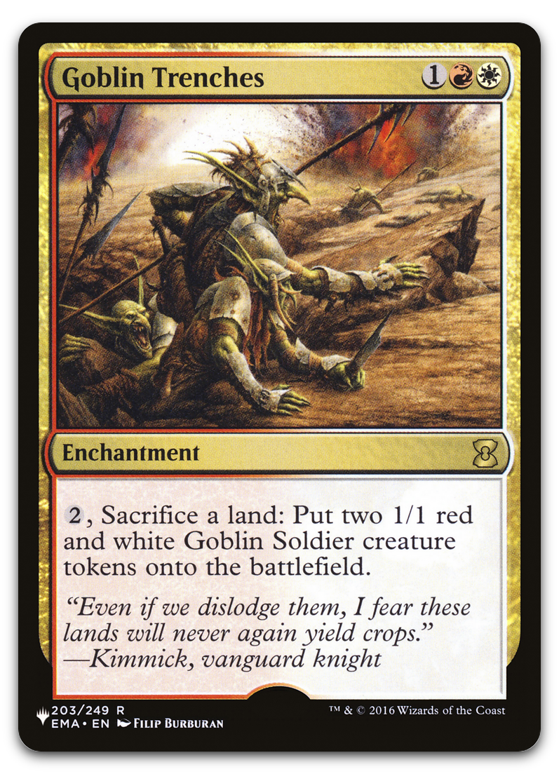 Goblin Trenches (The List Reprints)