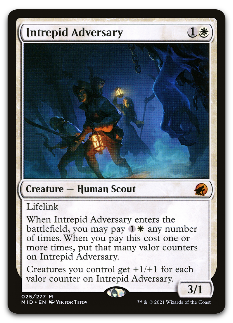 Intrepid Adversary (Innistrad: Midnight Hunt)