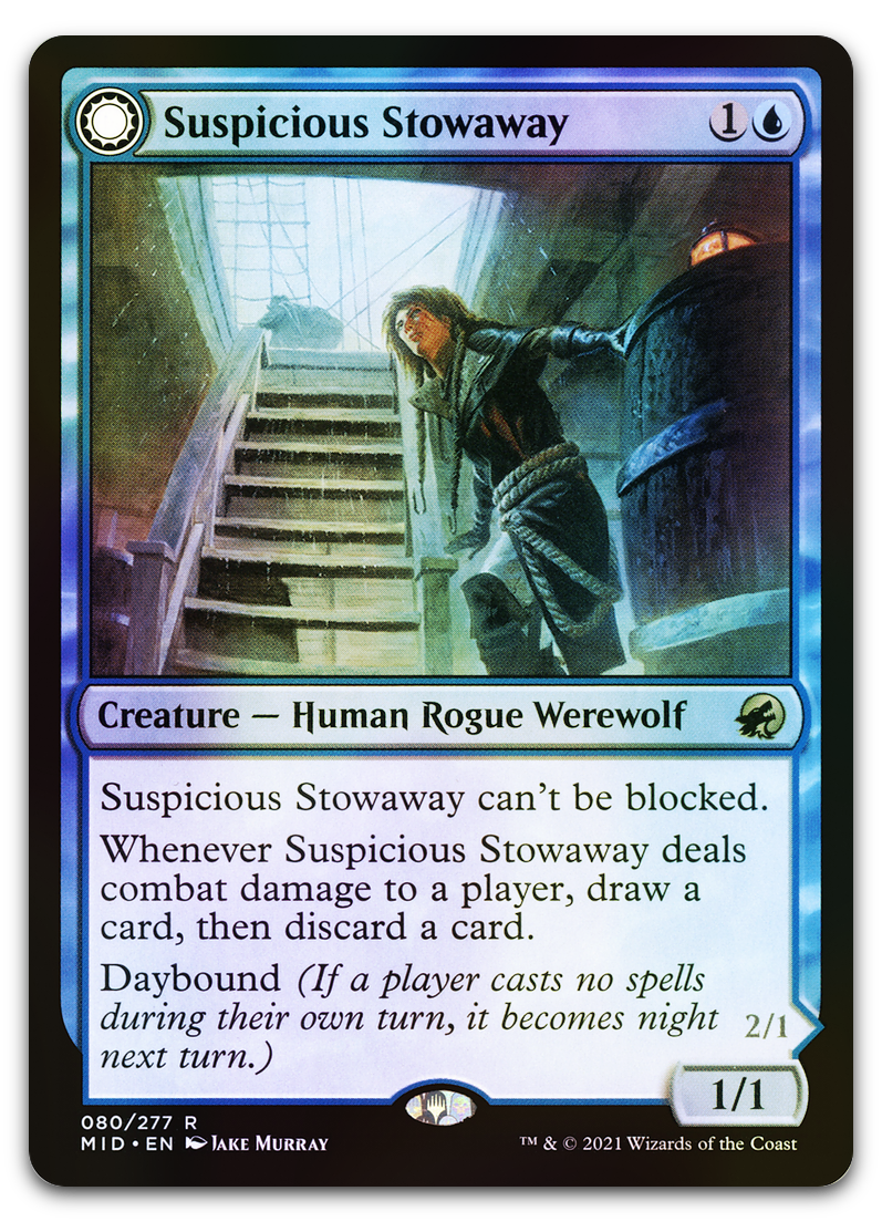 Suspicious Stowaway (Innistrad: Midnight Hunt)