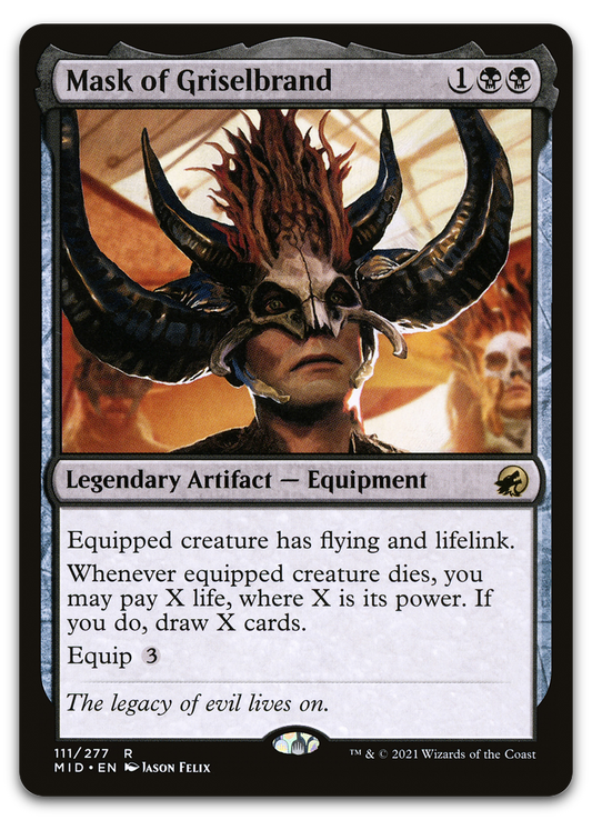 Mask of Griselbrand (Innistrad: Midnight Hunt)