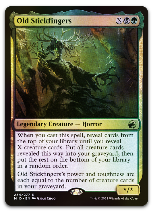 Old Stickfingers (Innistrad: Midnight Hunt)