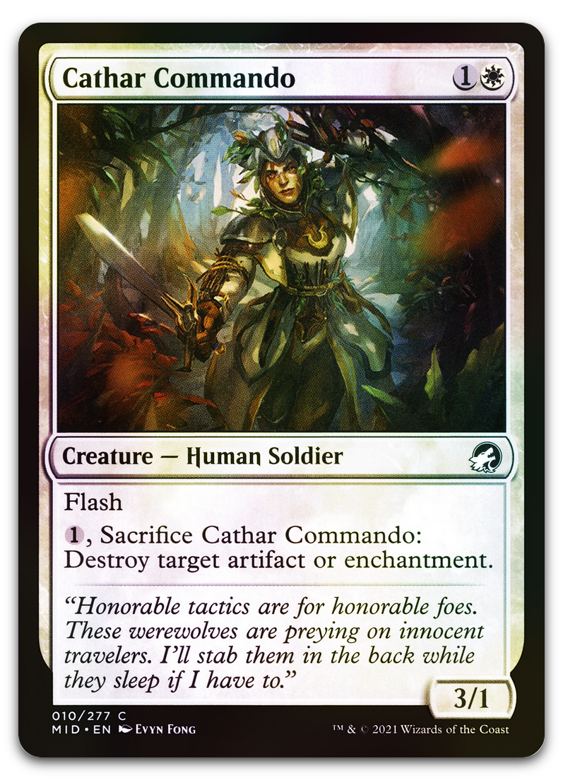Cathar Commando (Innistrad: Midnight Hunt)