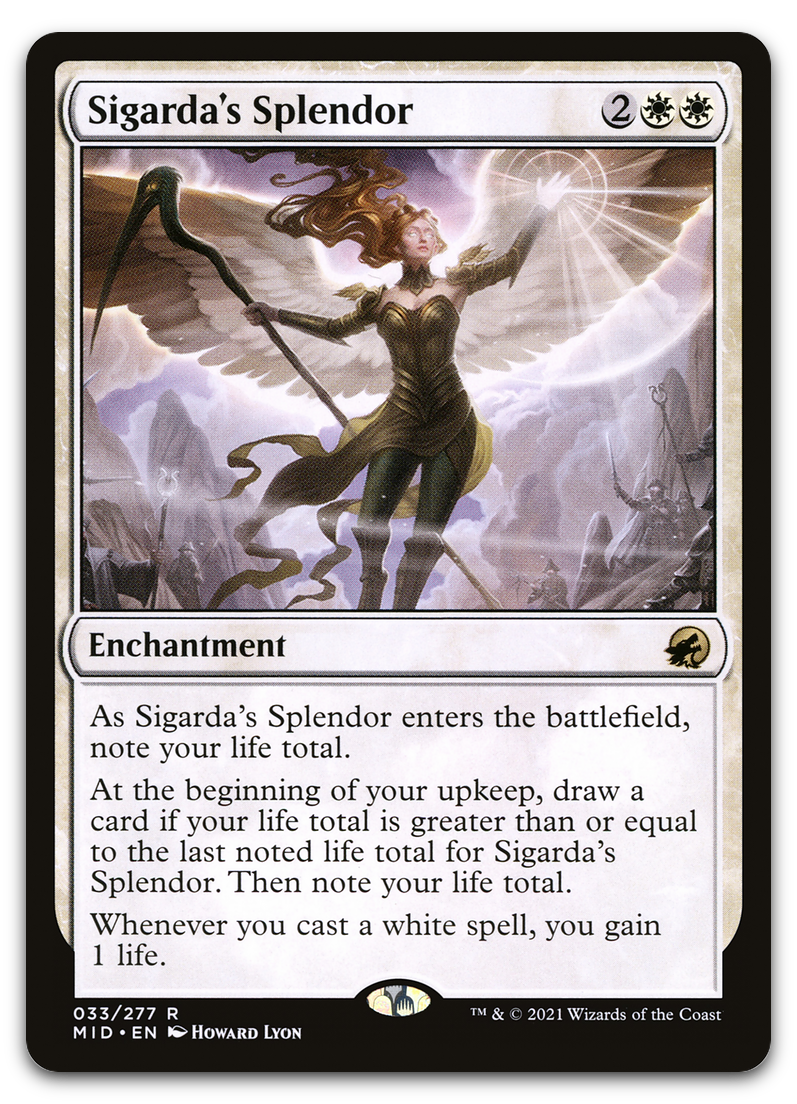 Sigarda's Splendor (Innistrad: Midnight Hunt)