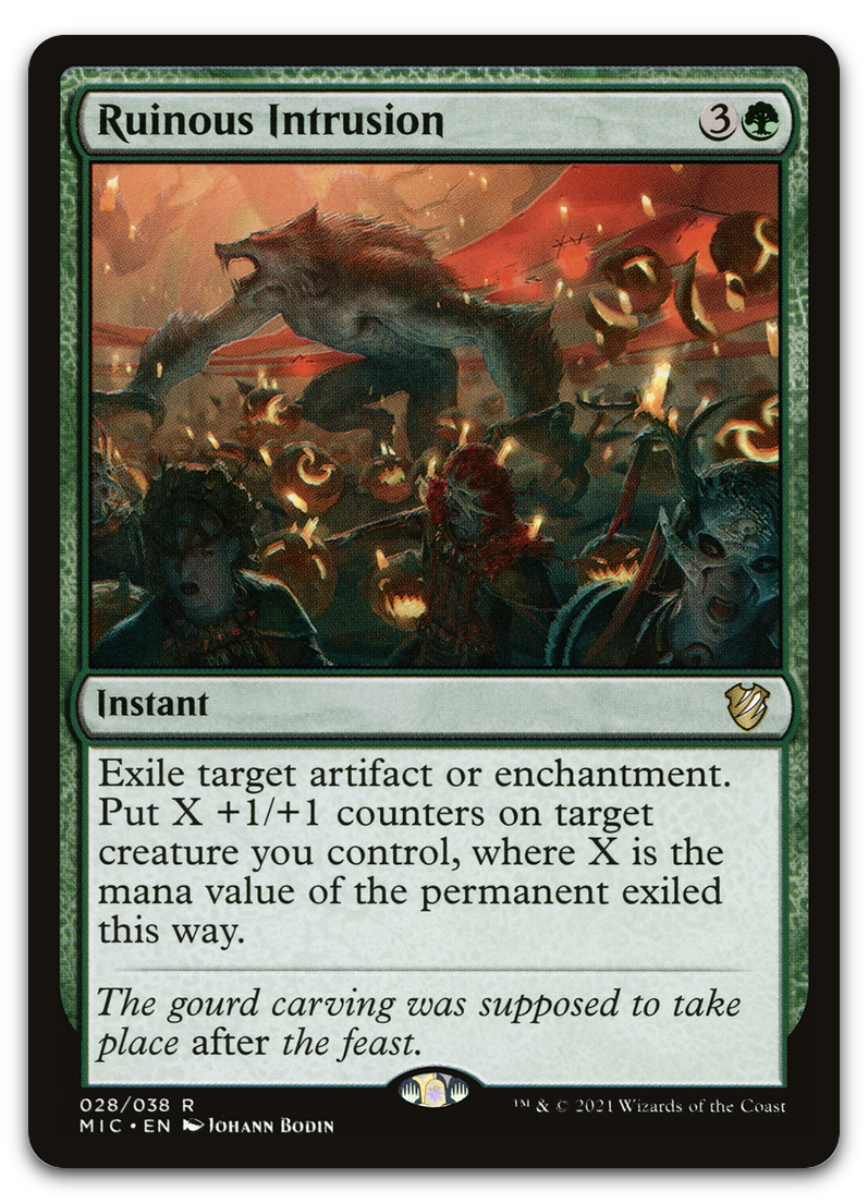 Ruinous Intrusion (Commander: Innistrad: Midnight Hunt)