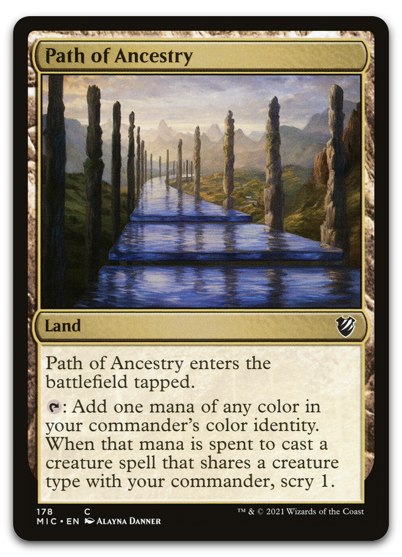 Path of Ancestry (Commander: Innistrad: Midnight Hunt)
