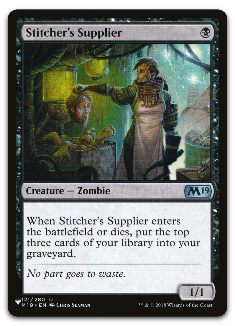 Stitcher's Supplier (The List Reprints)