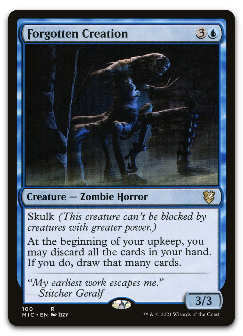 Forgotten Creation (Commander: Innistrad: Midnight Hunt)