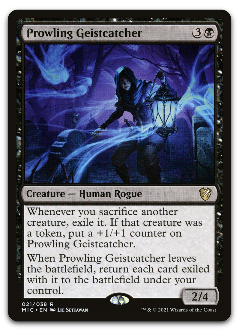 Prowling Geistcatcher (Commander: Innistrad: Midnight Hunt)