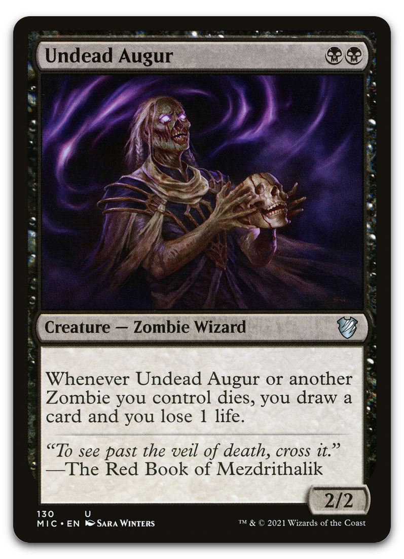 Undead Augur (Commander: Innistrad: Midnight Hunt)