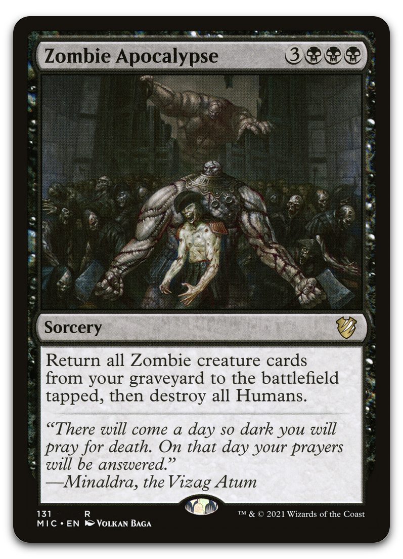 Zombie Apocalypse (Commander: Innistrad: Midnight Hunt)